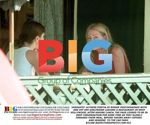 Portia Di Rossie Photographed With Girlfriend