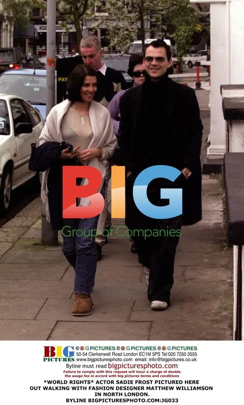 Sadie Frost and Matthew Williamson Out in North London
