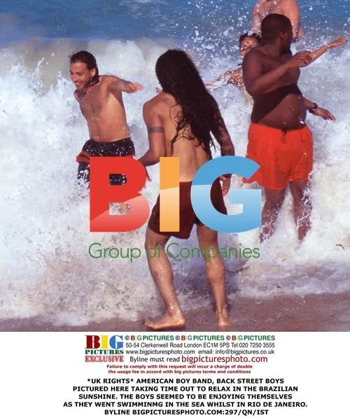 Backstreet Boys Relax in Brazil