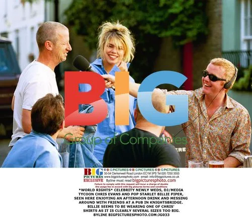 Chris Evans and Billie Piper Seen at Pub