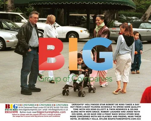 Robert De Niro Spends Time with Family