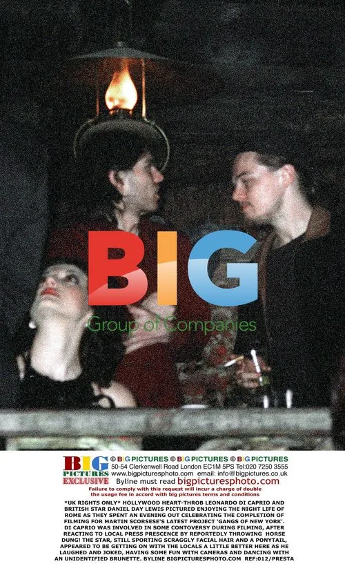 Leonardo Di Caprio and Daniel Day Lewis Party in Rome