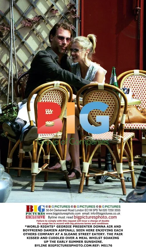 Donna Air and Damien Aspinall out for Meal