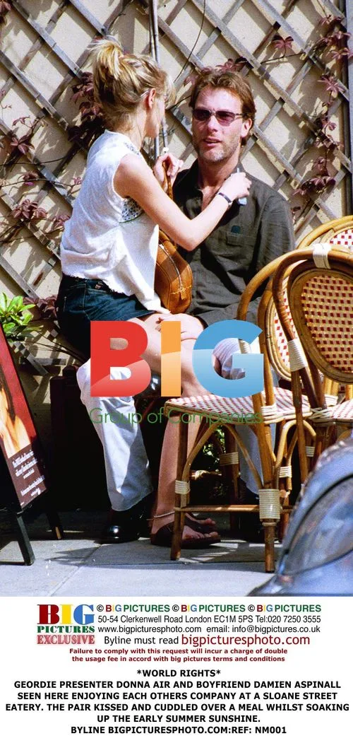 Donna Air and Damien Aspinall at Eatery