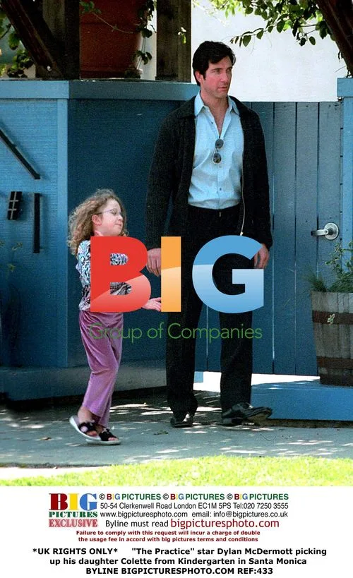 Dylan McDermott picks up daughter Colette