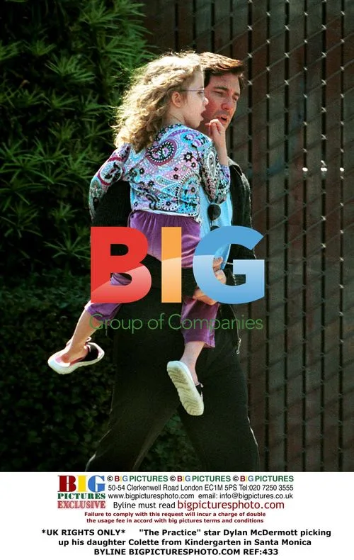 Dylan McDermott Picks Up Daughter