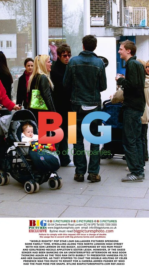 Liam Gallagher Enjoys Family Time