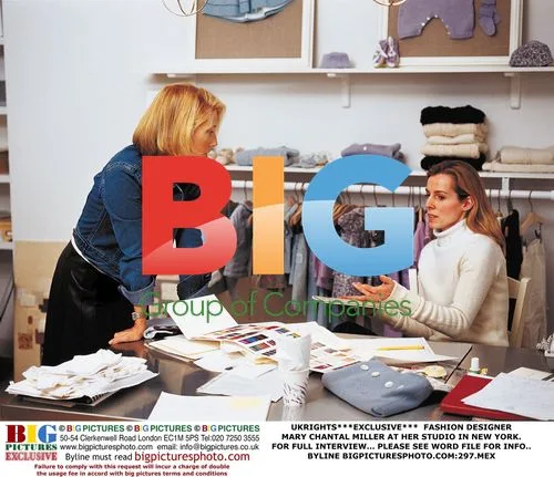Fashion Designer Mary Chantal Miller at NY Studio