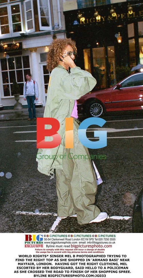 Mel B Shops in London's Mayfair