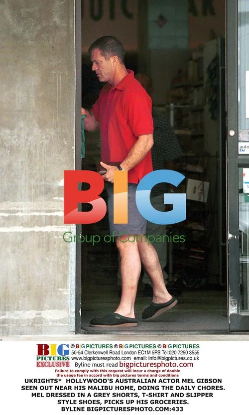 Mel Gibson Seen Running Errands in Malibu
