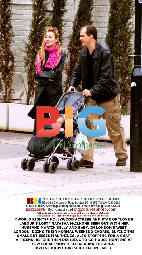 Natasha McIlhone spotted with family in London