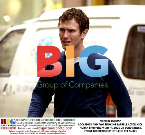 Nick Moran Shopping on Bond Street