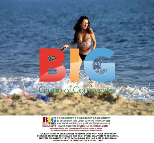 Penelope Cruz Enjoys Beach Day