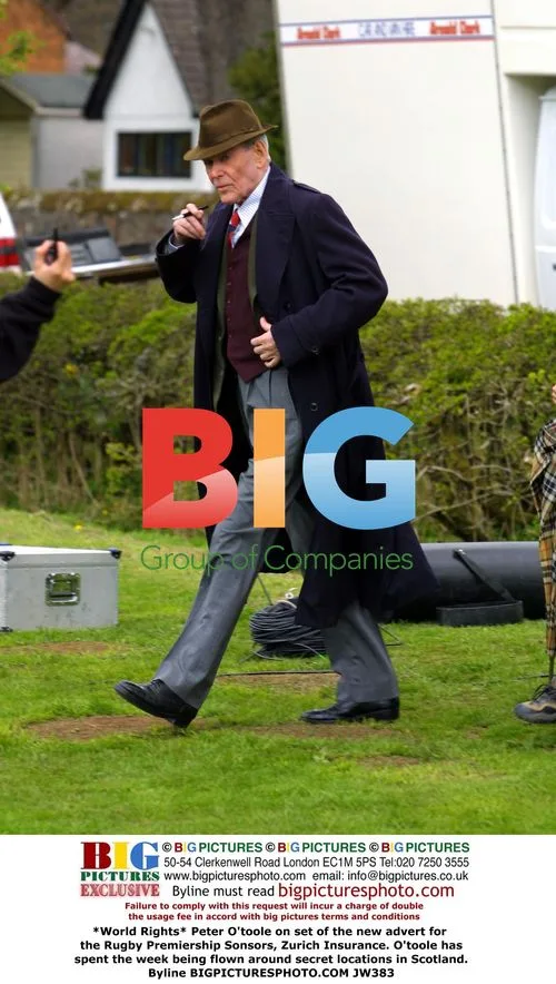 Peter O'Toole on Zurich Insurance ad set in Scotland