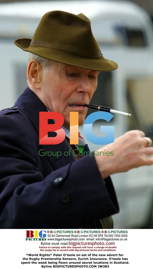 Peter O'Toole Films Zurich Insurance Ad in Scotland