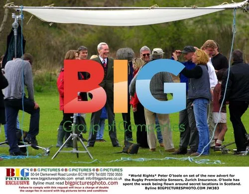 Peter O'Toole on Rugby Premiership Advert Set