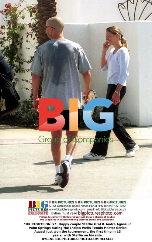 Steffi Graf & Andre Agassi in Palm Springs