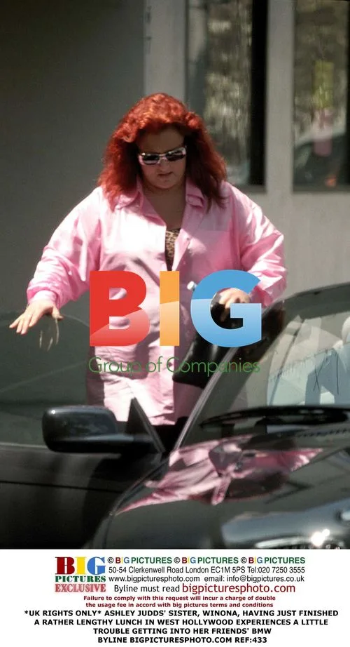 Winona Judd Exits Lunch in West Hollywood