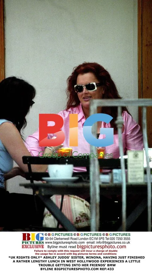 Winona Judd leaving lunch in West Hollywood