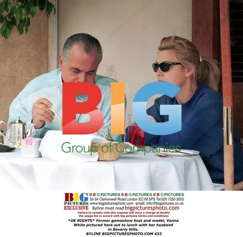 Vanna White Seen Having Lunch in Beverly Hills