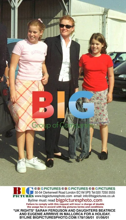 UK: Sarah Ferguson and Daughters in Mallorca