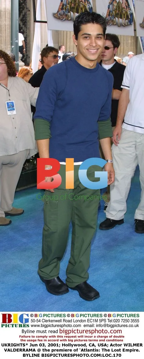 Wilmer Valderrama at 'Atlantis' premiere
