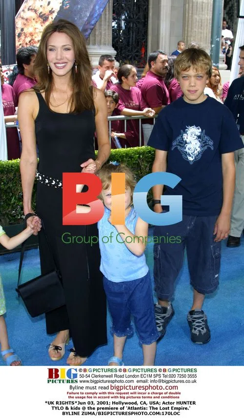 Hunter Tylo & kids at Atlantis premiere