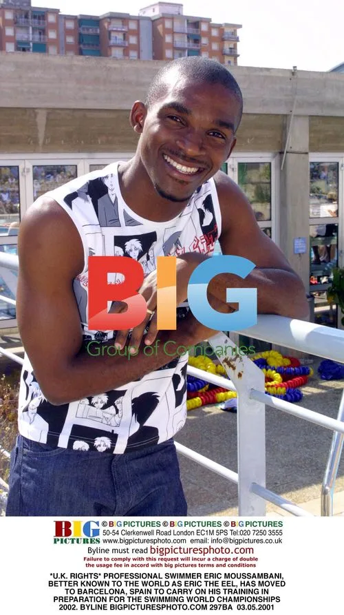 Eric 'The Eel' Moussambani Trains in Barcelona