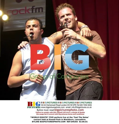 FIVE perform at 'Feel The Noise' concert in Blackburn