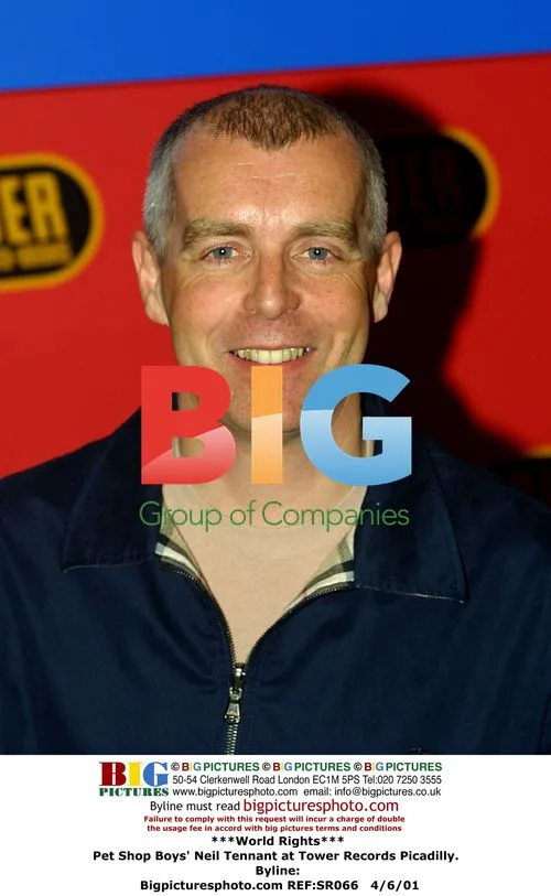 Pet Shop Boys' Neil Tennant at Tower Records