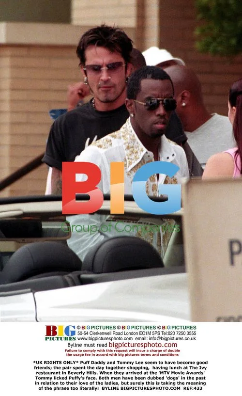 Puff Daddy and Tommy Lee Spend the Day Together