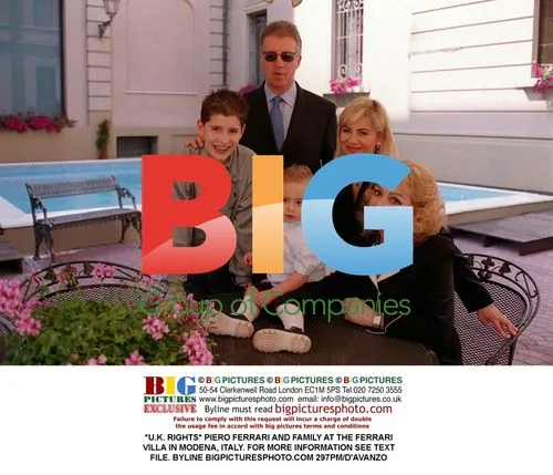 Piero Ferrari and Family at Ferrari Villa in Modena