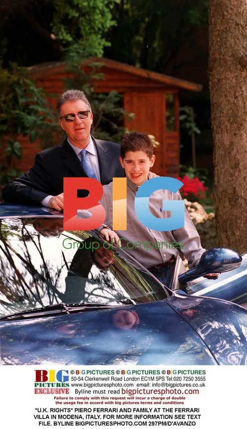Piero Ferrari and Family at Ferrari Villa in Modena