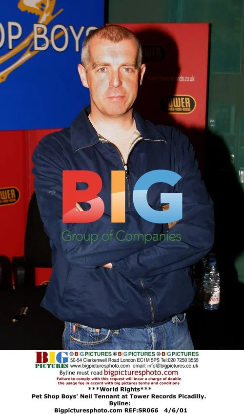 Pet Shop Boys' Neil Tennant at Tower Records