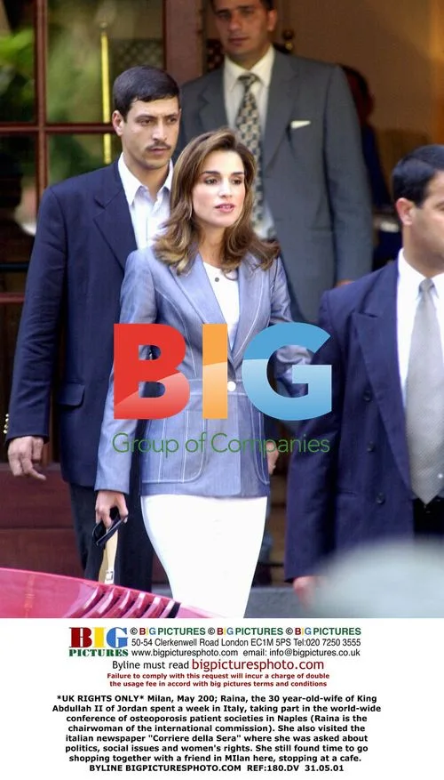 Rania of Jordan Visits Italy