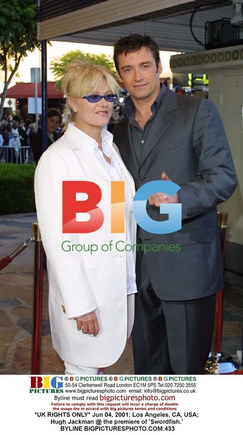 Hugh Jackman at 'Swordfish' premiere