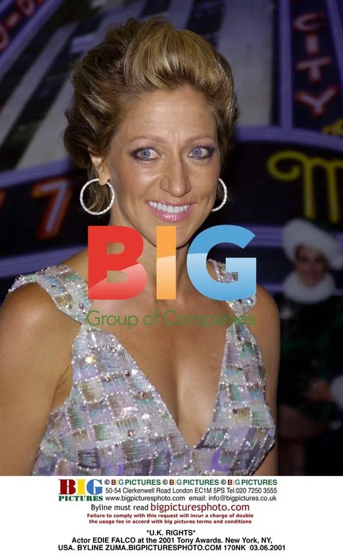 Edie Falco at the 2001 Tony Awards