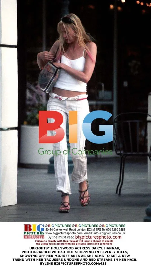 Daryl Hannah Shopping in Beverly Hills