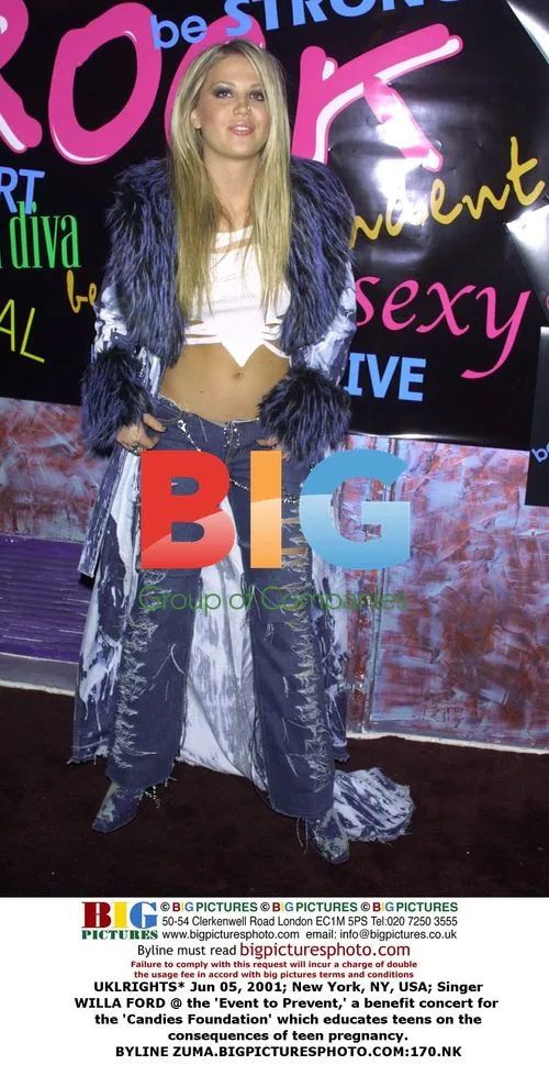 Willa Ford at 'Event to Prevent' benefit