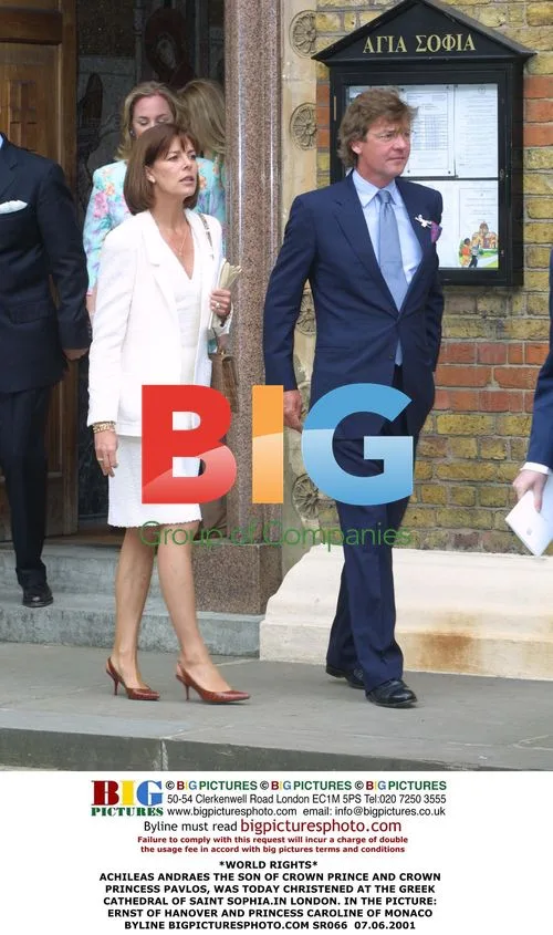 Christening of Achileas Andraes, son of Crown Prince and Princess