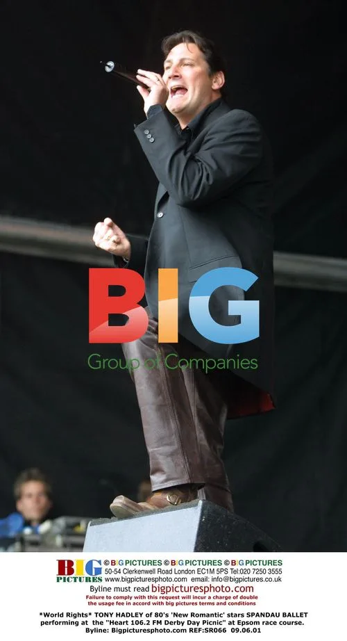 TONY HADLEY of SPANDAU BALLET at Heart 106.2 FM Derby Day Picnic