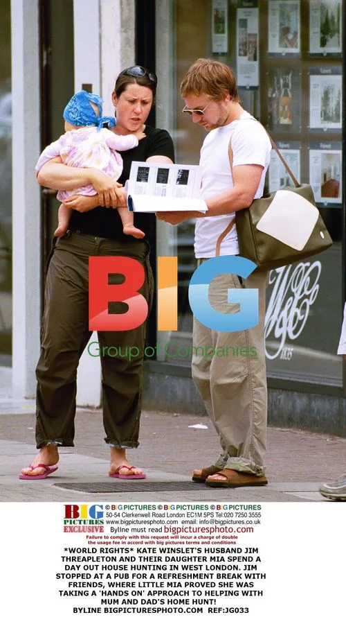 Kate Winslet's Husband and Daughter House Hunting