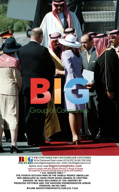 Prince Abdullah visits Sweden