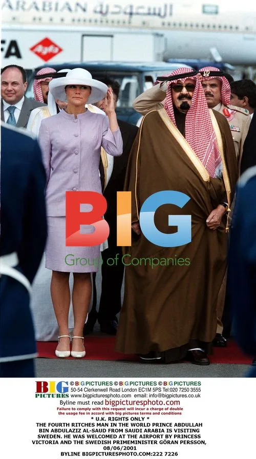 Prince Abdullah visits Sweden