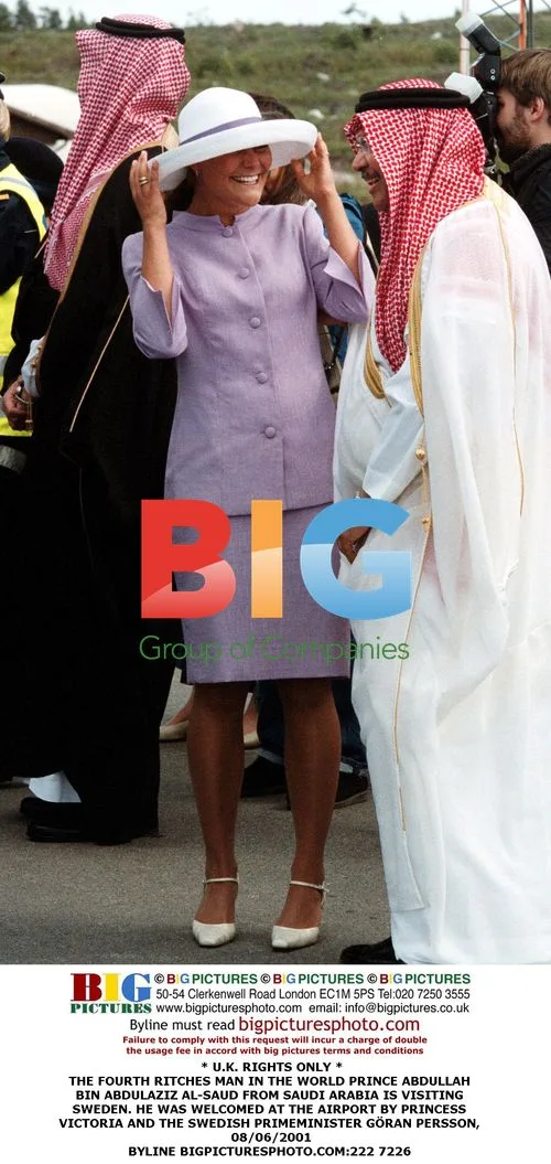Prince Abdullah Visits Sweden
