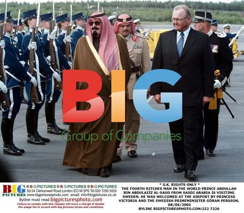 Prince Abdullah's Visit to Sweden