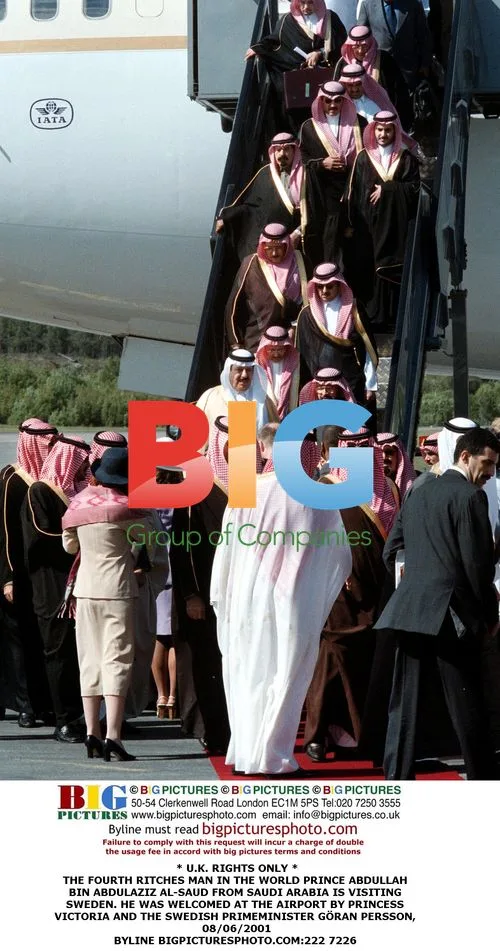 Prince Abdullah visits Sweden
