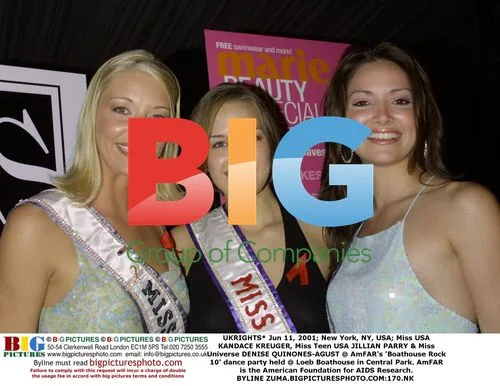 Miss USA, Miss Teen USA & Miss Universe at AmFAR Boathouse Rock 10