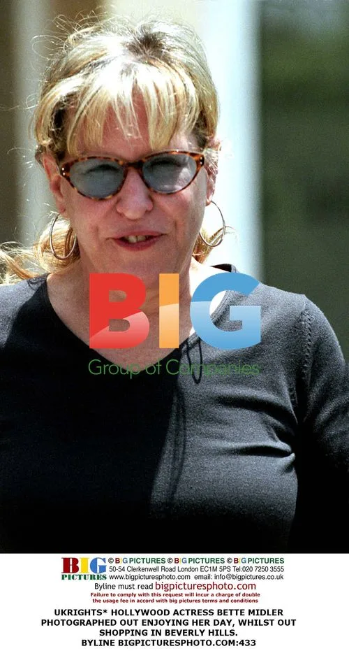 Bette Midler out shopping in Beverly Hills