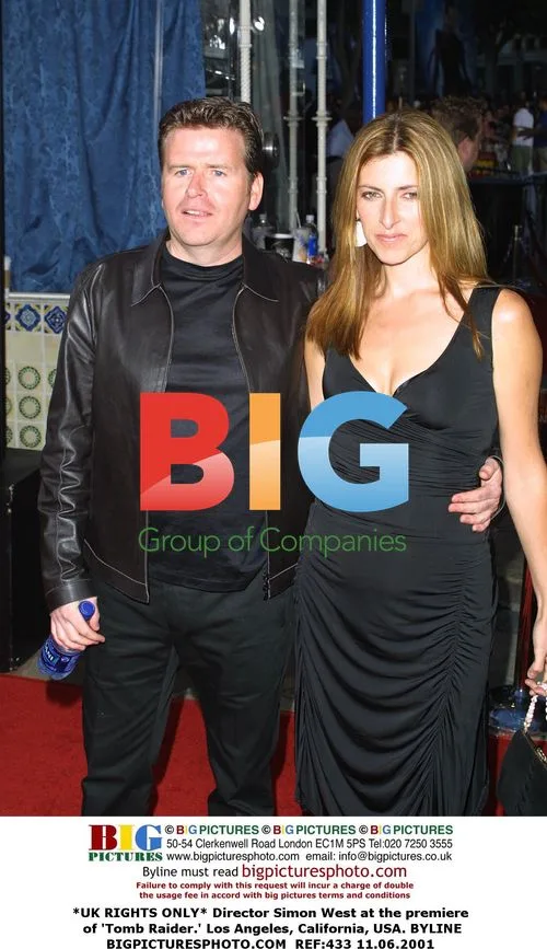 Director Simon West at 'Tomb Raider' premiere